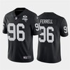 Mens Oakland Raiders Black #96 Clelin Ferrell 2020 Inaugural Season Vapor Limited Stitched Nfl Jersey - Robokeg