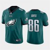 Mens Philadelphia Eagles #86 Zach Ertz Green 2020 Team Big Logo Limited Stitched Jersey - Robokeg