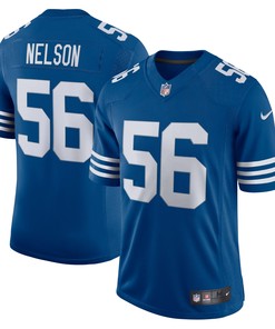 Mens Quenton Nelson Royal Indianapolis Colts Alternate Vapor Limited Jersey Nfl - Robokeg
