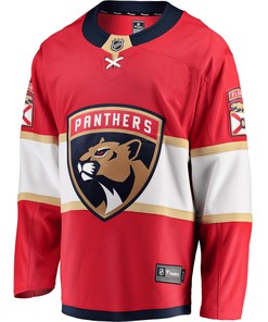 Men's Red Florida Panthers Breakaway Home Jersey Jersey - Robokeg