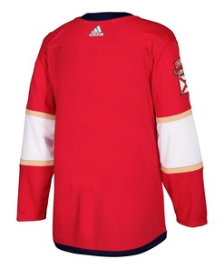 Men's Red Florida Panthers Home Blank Jersey Jersey - Robokeg