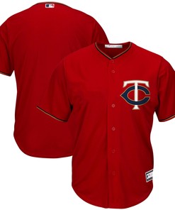 Men's Red Minnesota Twins Big & Tall Team Jersey - Robokeg