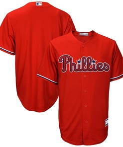 Men's Red Philadelphia Phillies Big & Tall Team Jersey - Robokeg
