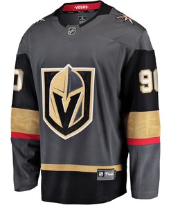 Men's Robin Lehner Gray Vegas Golden Knights Breakaway Home Player Jersey Jersey - Robokeg