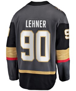 Men's Robin Lehner Gray Vegas Golden Knights Breakaway Home Player Jersey Jersey - Robokeg