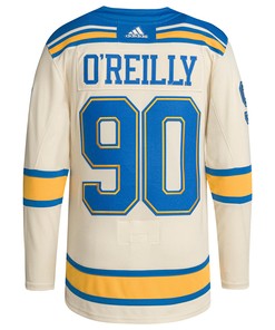 Men's Ryan O'Reilly Cream St. Louis Blues 2022 Winter Classic Player Jersey Jersey - Robokeg