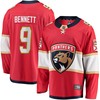 Men's Sam Bennett Red Florida Panthers 2017/18 Home Breakaway Jersey Jersey - Robokeg