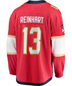 Men's Sam Reinhart Red Florida Panthers Breakaway Player Jersey Jersey - Robokeg