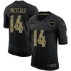 Mens Seattle Seahawks #14 D.k. Metcalf 2020 Black Camo Salute To Service Limited Stitched Nfl Jersey - Robokeg