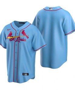 Mens St. Louis Cardinals Mlb Baseball Team Alternate Light Blue Jersey Gift For Cardinals Fans - Robokeg