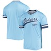 Men's Stitches Blue/Royal Los Angeles Dodgers Cooperstown Collection V-Neck Team Color Jersey - Robokeg