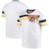 Men's Stitches White Pittsburgh Pirates Cooperstown Collection V-Neck Jersey - Robokeg