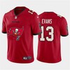 Mens Tampa Bay Buccaneers #13 Mike Evans Red 2020 Team Big Logo Limited Stitched Jersey - Robokeg