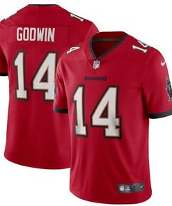 Mens Tampa Bay Buccaneers Chris Godwin Nike Red Vapor Limited Jersey - Robokeg