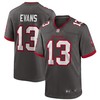 Mens Tampa Bay Buccaneers Mike Evans Nike Pewter Alternate Game Jersey - Robokeg