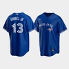 Men's Toronto Blue Jays 13 Lourdes Gurriel Jr. Royal Alternate Jersey - Robokeg