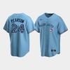 Men's Toronto Blue Jays 24 Nate Pearson Powder Blue Alternate Jersey - Robokeg