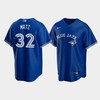Men's Toronto Blue Jays 32 Steven Matz Royal Alternate Jersey - Robokeg