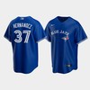 Men's Toronto Blue Jays 37 Teoscar Hernandez Royal Alternate Jersey - Robokeg