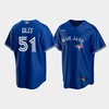 Men's Toronto Blue Jays 51 Ken Giles Royal Alternate Jersey - Robokeg