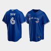 Men's Toronto Blue Jays 6 Travis Shaw Royal Alternate Jersey - Robokeg