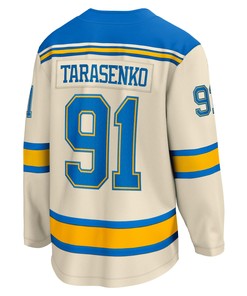 Men's Vladimir Tarasenko Cream St. Louis Blues 2022 Winter Classic Breakaway Player Jersey Jersey - Robokeg