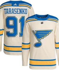 Men's Vladimir Tarasenko Cream St. Louis Blues 2022 Winter Classic Player Jersey Jersey - Robokeg