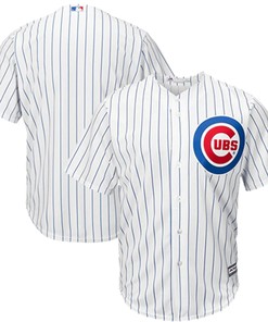 Men's White Chicago Cubs Official Cool Base Jersey - Robokeg