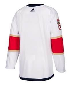Men's White Florida Panthers 2019/20 Away Jersey Jersey - Robokeg