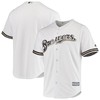 Men's White Milwaukee Brewers Team Official Jersey - Robokeg