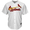 Men's White St. Louis Cardinals Official Cool Base Jersey - Robokeg