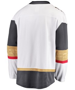 Men's White Vegas Golden Knights Breakaway Away Jersey Jersey - Robokeg