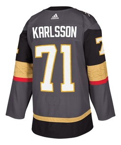 Men's William Karlsson Gray Vegas Golden Knights Player Jersey Jersey - Robokeg