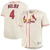 Men's Yadier Molina Cream St. Louis Cardinals Big & Tall Player Jersey - Robokeg