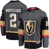 Men's Zach Whitecloud Black Vegas Golden Knights Home Breakaway Jersey Jersey - Robokeg