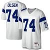 Merlin Olsen Los Angeles Rams Mitchell & Ness 1969 Legacy Replica Jersey - White Nfl - Robokeg