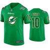 Miami Dolphins #10 Kenny Stills Jersey St. Patricks Day Kelly Green Lucky - Men - Robokeg