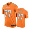 Miami Dolphins #77 Jesse Davis Nike Color Rush Orange Jersey - Robokeg