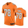 Miami Dolphins #78 Laremy Tunsil Nike Color Rush Orange Jersey - Robokeg