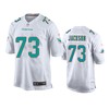 Miami Dolphins Austin Jackson White 2020 Nfl Draft Game Jersey - Robokeg