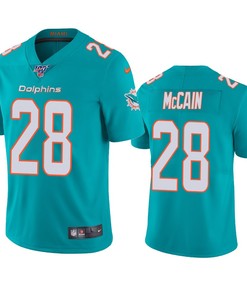 Miami Dolphins Bobby Mccain Aqua 100th Season Vapor Limited Jersey - Robokeg