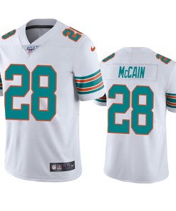 Miami Dolphins Bobby Mccain White 100th Season Vapor Limited Jersey - Robokeg