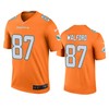 Miami Dolphins Clive Walford Orange Color Rush Legend Jersey - Robokeg