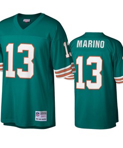 Miami Dolphins Dan Marino Aqua Legacy Replica Jersey - Robokeg