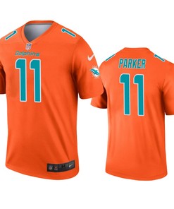 Miami Dolphins Devante Parker Orange Inverted Legend Jersey - Robokeg