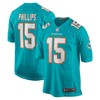 Miami Dolphins Jaelan Phillips Aqua 2021 Nfl Draft First Round Pick Game Mens Jersey Gift For Dolphins Fans - Robokeg