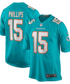 Miami Dolphins Jaelan Phillips Aqua 2021 Nfl Draft First Round Pick Game Mens Jersey Gift For Dolphins Fans - Robokeg