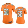 Miami Dolphins Jason Strowbridge Orange Color Rush Legend Jersey - Robokeg