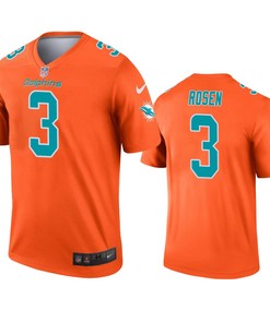 Miami Dolphins Josh Rosen Orange Inverted Legend Jersey - Robokeg