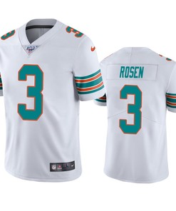 Miami Dolphins Josh Rosen White 100th Season Vapor Limited Jersey - Robokeg